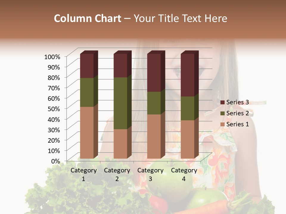 Cute Portrait Lifestyle PowerPoint Template