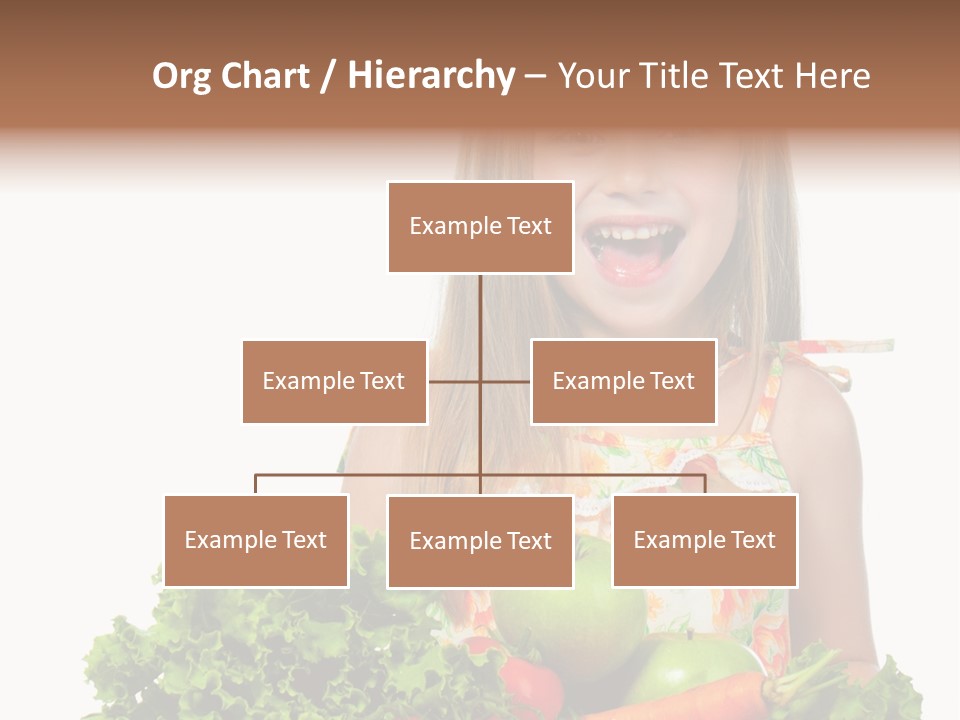 Cute Portrait Lifestyle PowerPoint Template