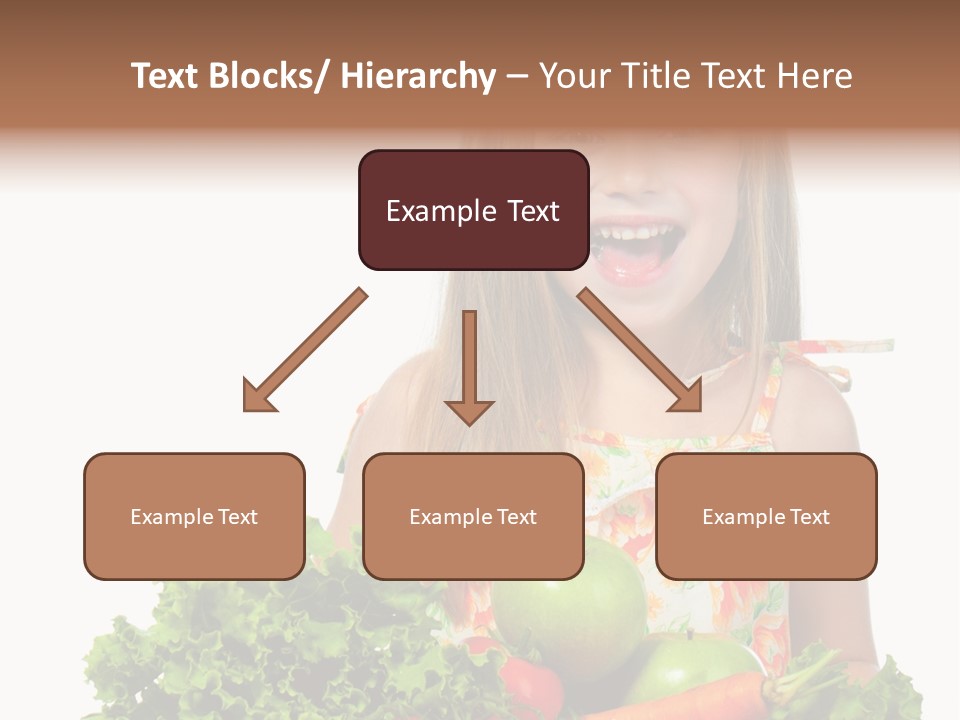 Cute Portrait Lifestyle PowerPoint Template