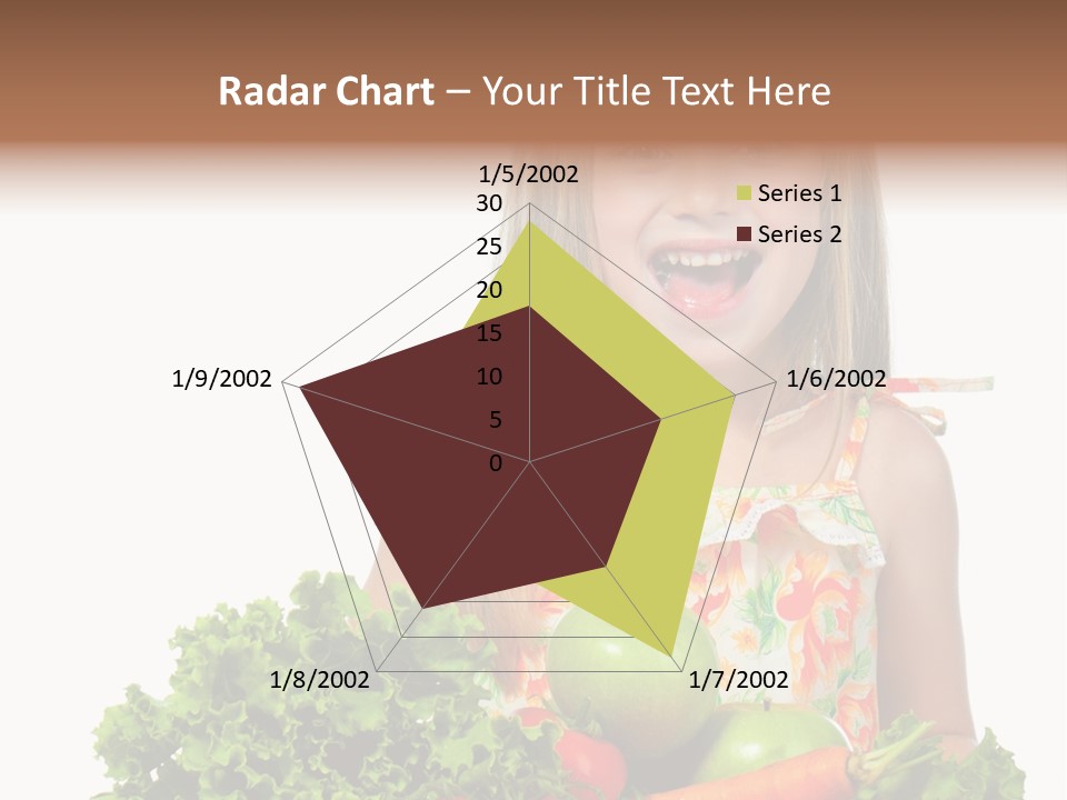 Cute Portrait Lifestyle PowerPoint Template