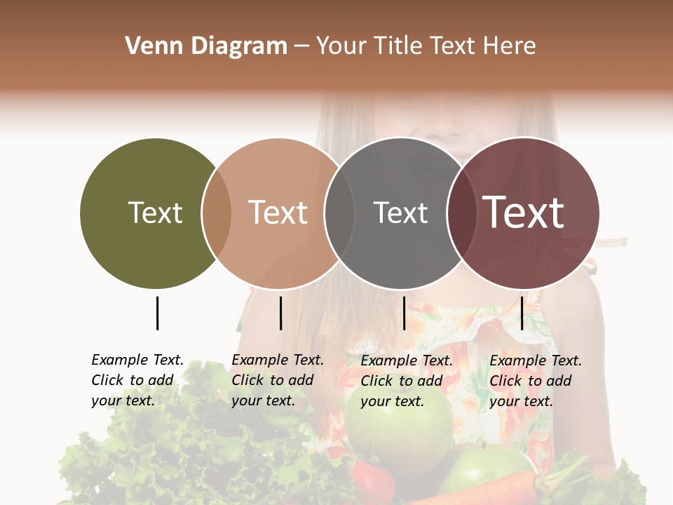 Cute Portrait Lifestyle PowerPoint Template