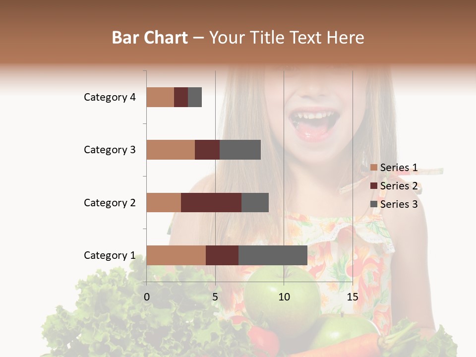 Cute Portrait Lifestyle PowerPoint Template