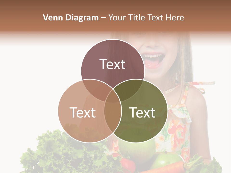 Cute Portrait Lifestyle PowerPoint Template