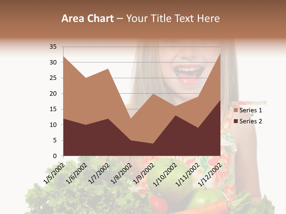Cute Portrait Lifestyle PowerPoint Template