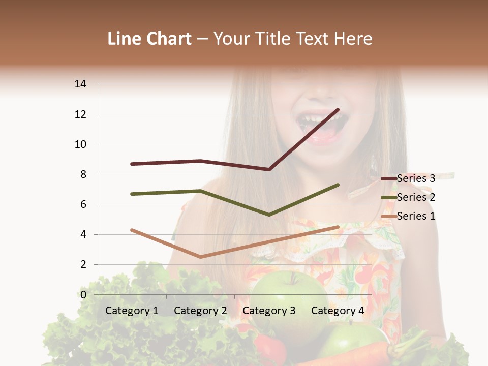 Cute Portrait Lifestyle PowerPoint Template