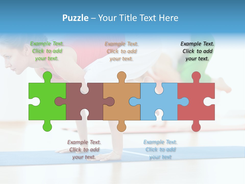 Leisure Happy Gym PowerPoint Template