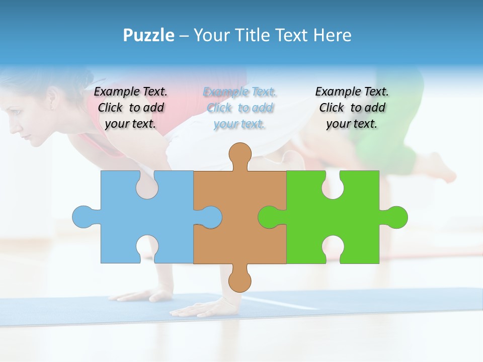 Leisure Happy Gym PowerPoint Template