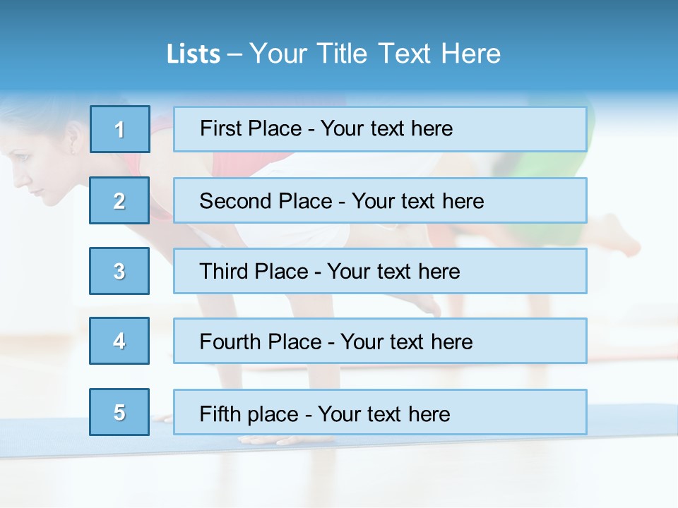 Leisure Happy Gym PowerPoint Template