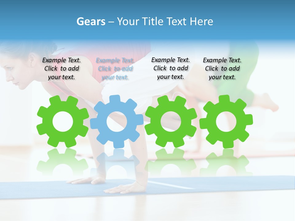 Leisure Happy Gym PowerPoint Template