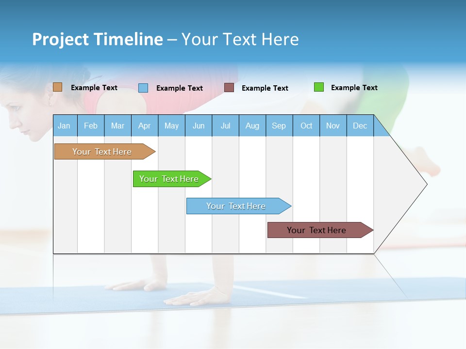Leisure Happy Gym PowerPoint Template