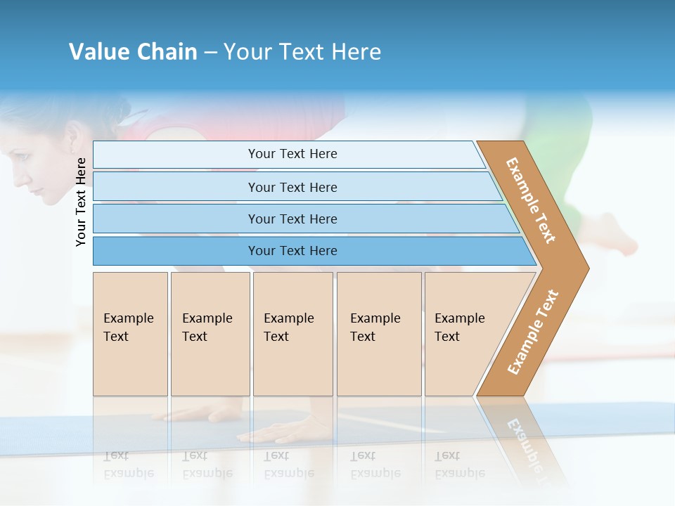 Leisure Happy Gym PowerPoint Template