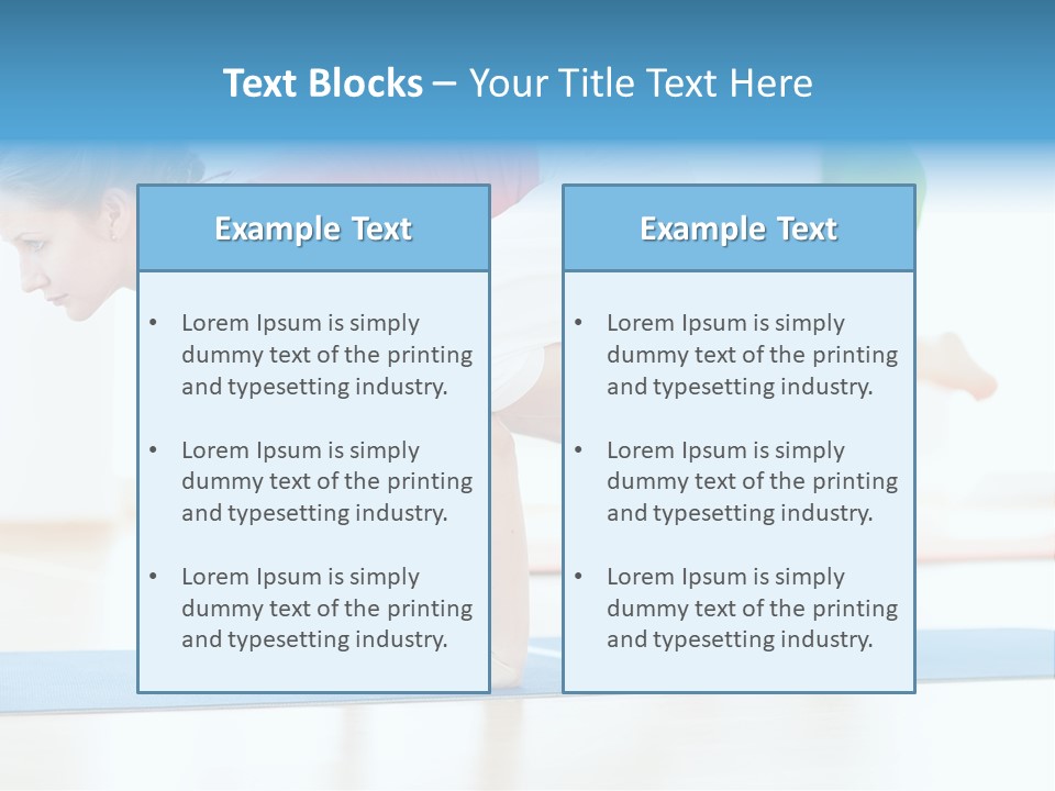 Leisure Happy Gym PowerPoint Template