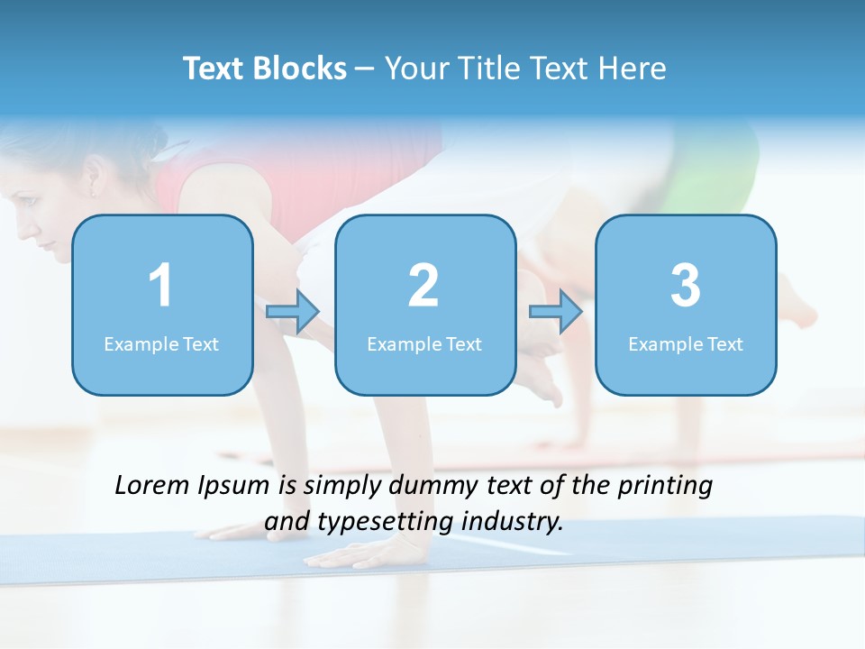 Leisure Happy Gym PowerPoint Template