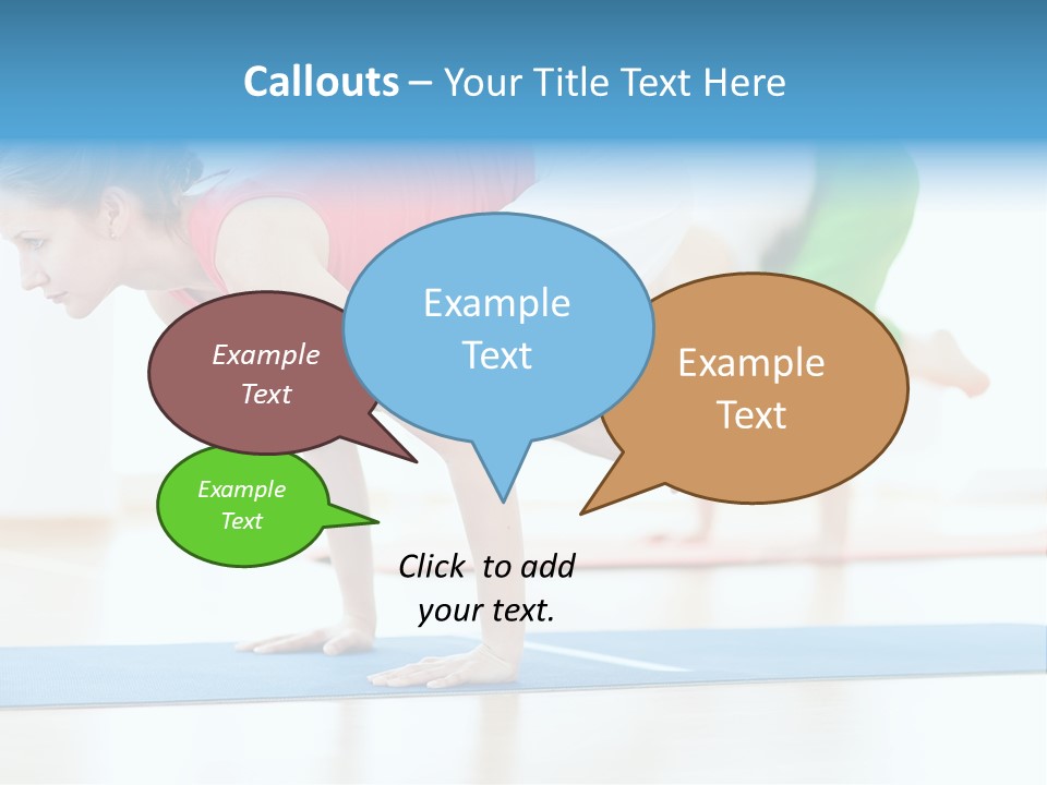 Leisure Happy Gym PowerPoint Template