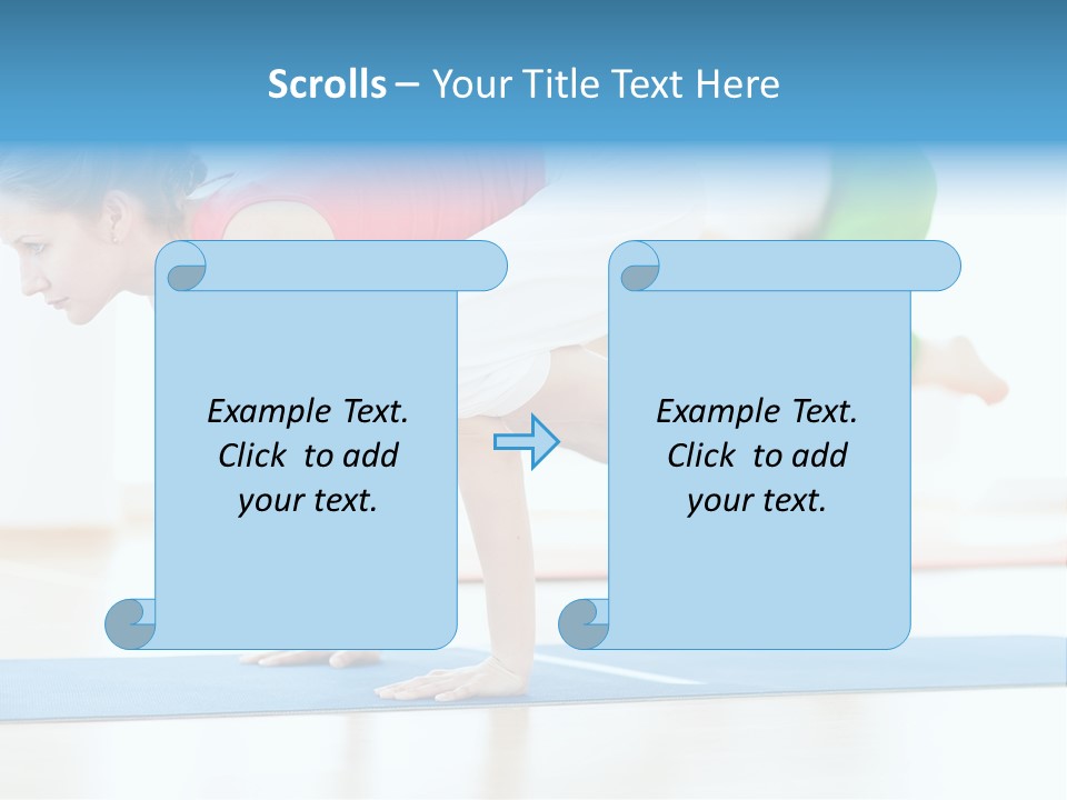 Leisure Happy Gym PowerPoint Template