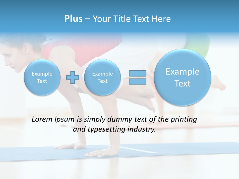 Leisure Happy Gym PowerPoint Template