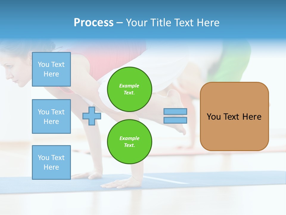 Leisure Happy Gym PowerPoint Template