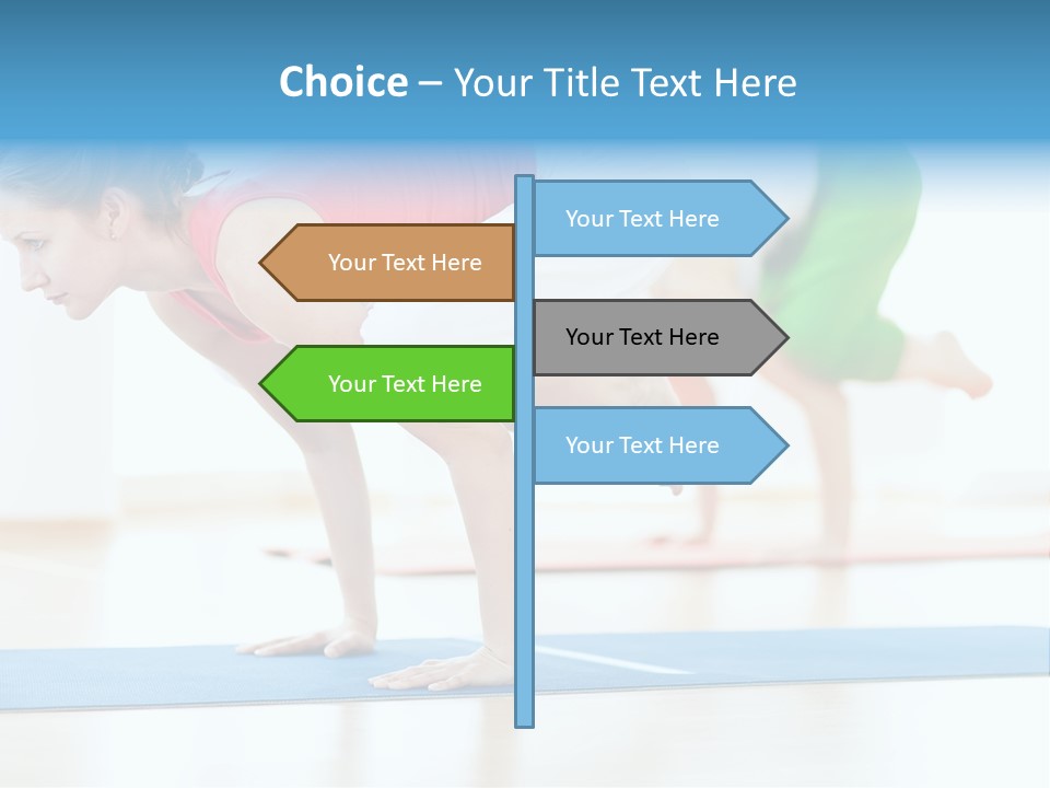 Leisure Happy Gym PowerPoint Template