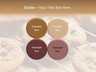 Brown Chip Pile PowerPoint Template