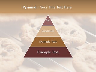 Brown Chip Pile PowerPoint Template