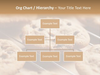 Brown Chip Pile PowerPoint Template