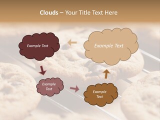 Brown Chip Pile PowerPoint Template