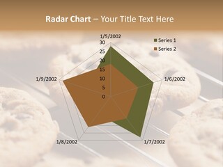 Brown Chip Pile PowerPoint Template