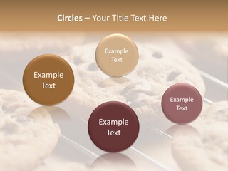 Brown Chip Pile PowerPoint Template