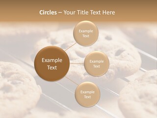 Brown Chip Pile PowerPoint Template
