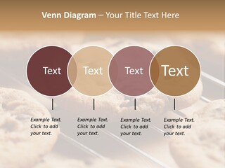 Brown Chip Pile PowerPoint Template