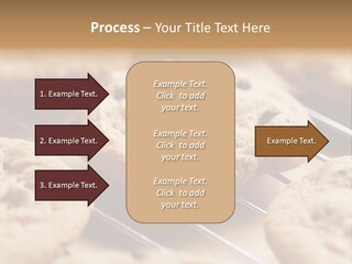 Brown Chip Pile PowerPoint Template