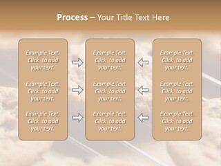 Brown Chip Pile PowerPoint Template