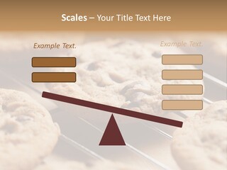 Brown Chip Pile PowerPoint Template