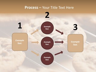 Brown Chip Pile PowerPoint Template