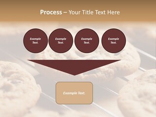 Brown Chip Pile PowerPoint Template