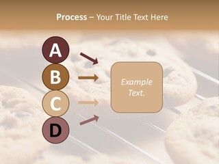 Brown Chip Pile PowerPoint Template