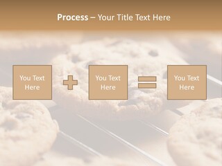 Brown Chip Pile PowerPoint Template