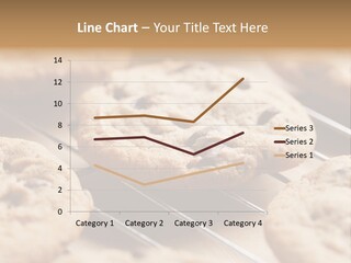 Brown Chip Pile PowerPoint Template