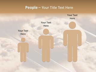 Brown Chip Pile PowerPoint Template