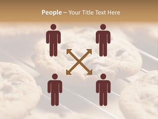 Brown Chip Pile PowerPoint Template