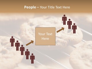 Brown Chip Pile PowerPoint Template