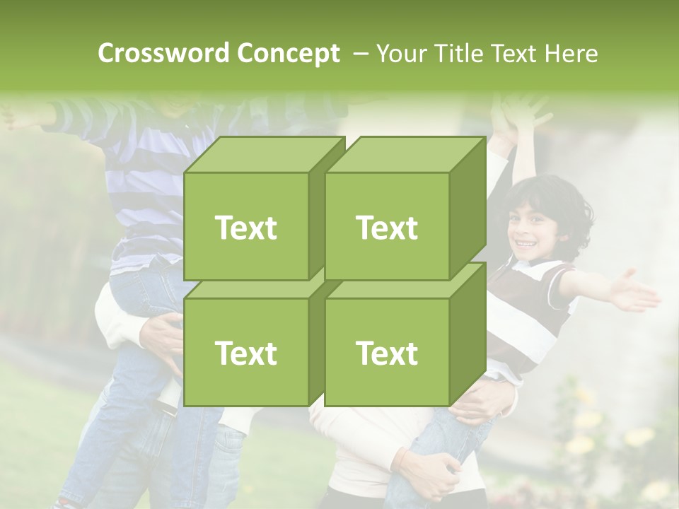 A Group Of People Standing Next To Each Other PowerPoint Template