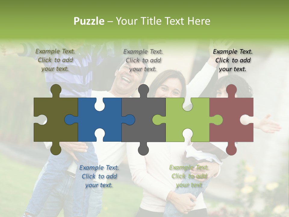 A Group Of People Standing Next To Each Other PowerPoint Template