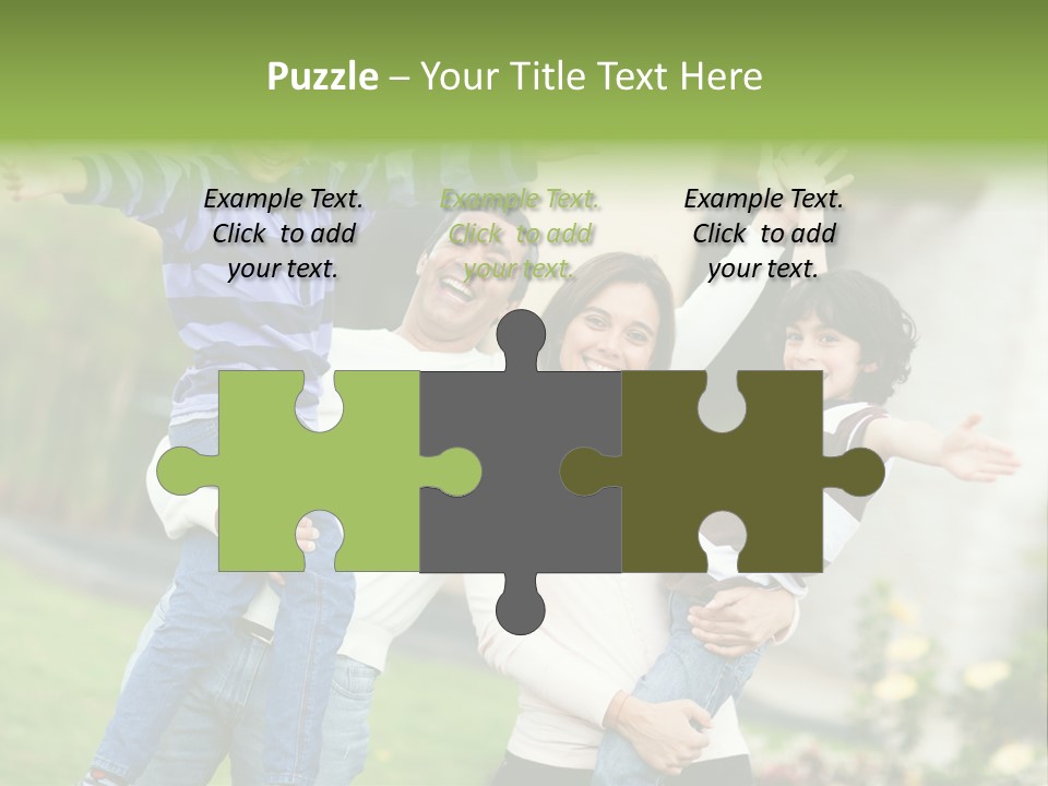 A Group Of People Standing Next To Each Other PowerPoint Template