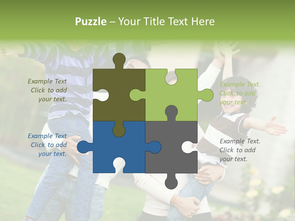 A Group Of People Standing Next To Each Other PowerPoint Template