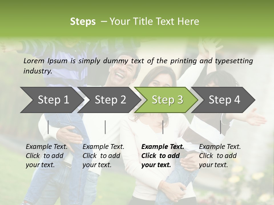 A Group Of People Standing Next To Each Other PowerPoint Template