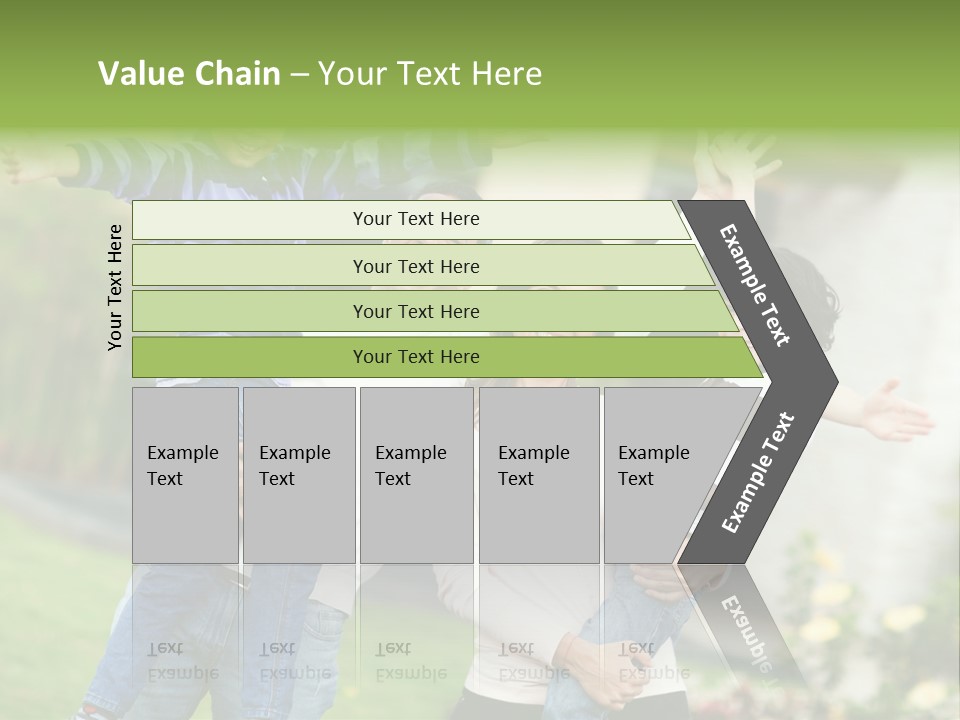 A Group Of People Standing Next To Each Other PowerPoint Template