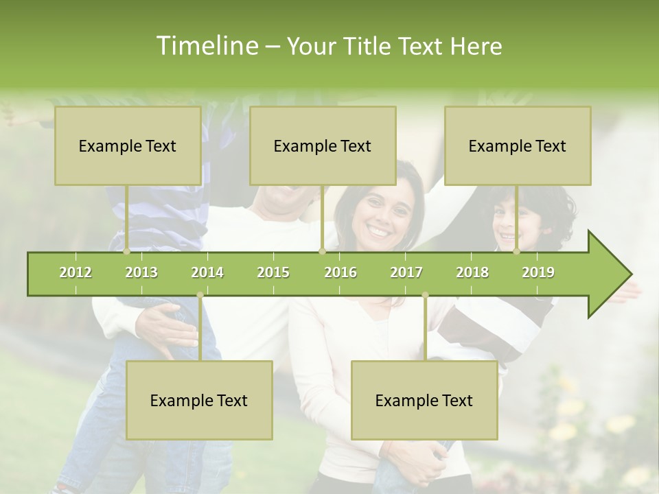 A Group Of People Standing Next To Each Other PowerPoint Template