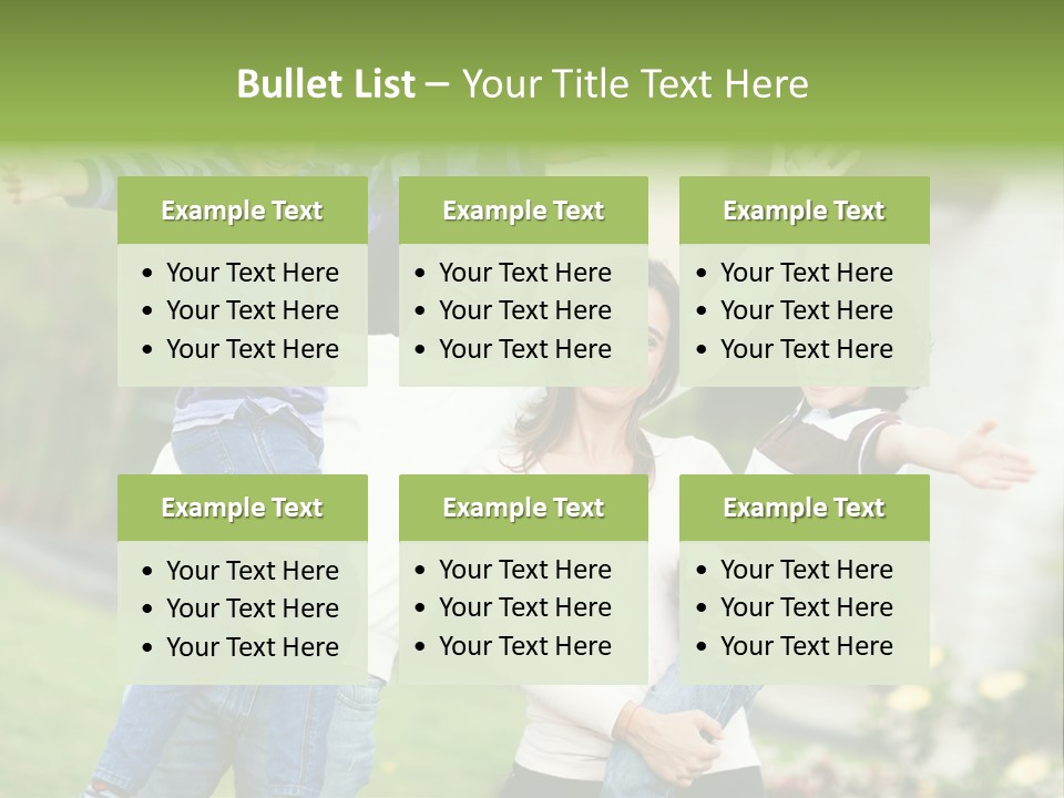 A Group Of People Standing Next To Each Other PowerPoint Template