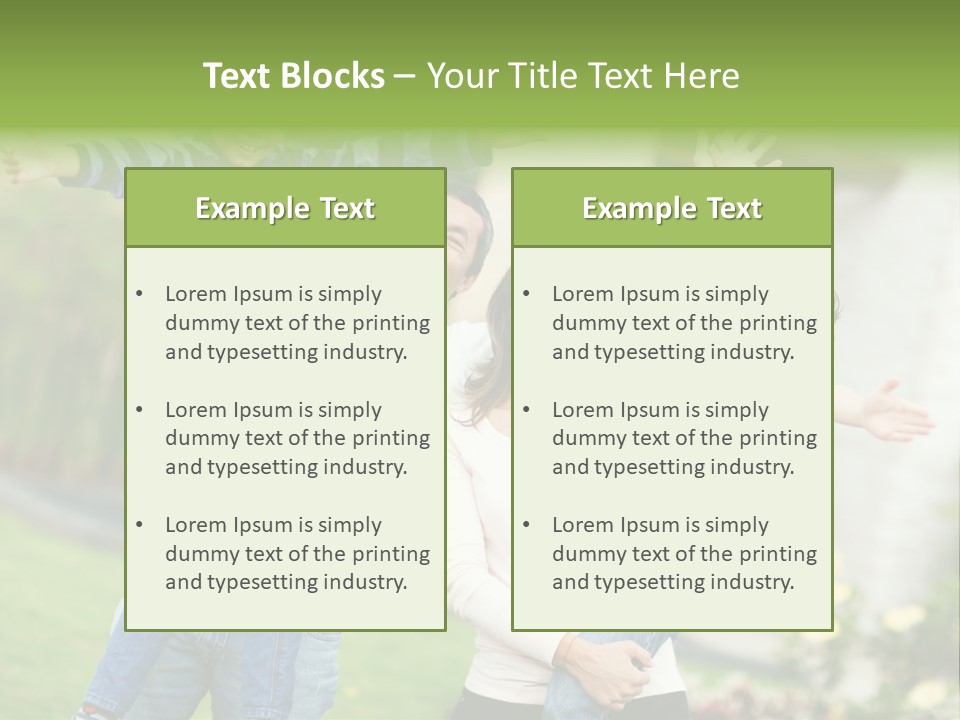 A Group Of People Standing Next To Each Other PowerPoint Template